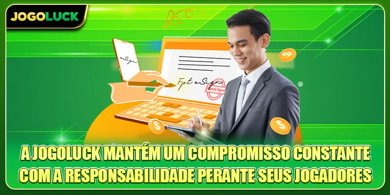 A Jogoluck mantém um compromisso constante com a responsabilidade perante seus jogadores